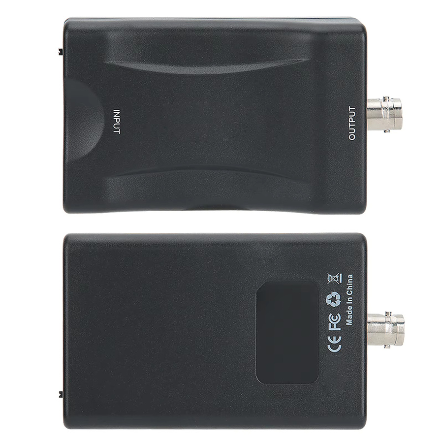 VBESTLIFE HDMI-zu-BNC-Videokonverter in Schwarz, kompatibel mit PAL/NTSC-Systemen für DVD-Recorder - Bild 4