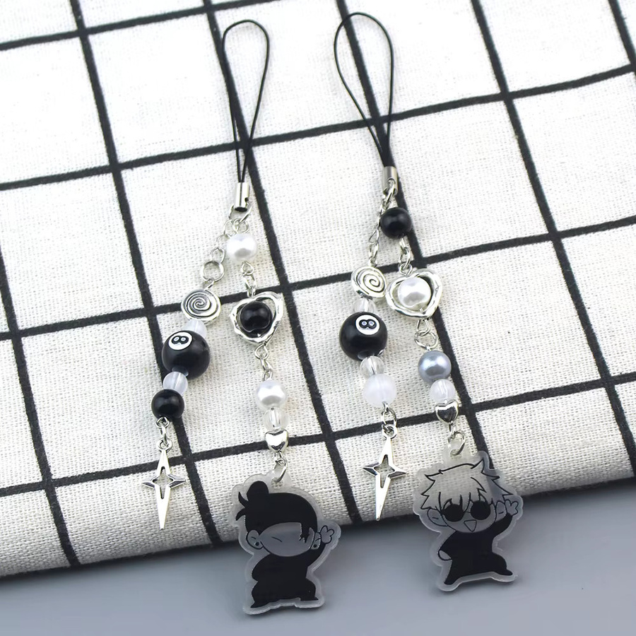 Schlüsselanhänger Anime Jujutsu, 2er-Set, Unisex - Bild 1