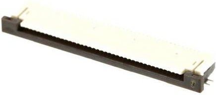 Molex FFC/FPC-Anschluss 40-polig in Schwarz mit 0,5 mm Rastermaß 541044031 Tape on Full reel - Bild 1