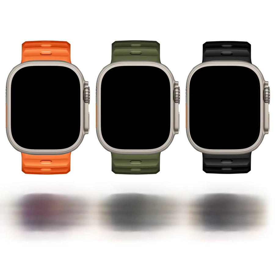 samusak Uhrenarmband Silikon, Unisex - Bild 6
