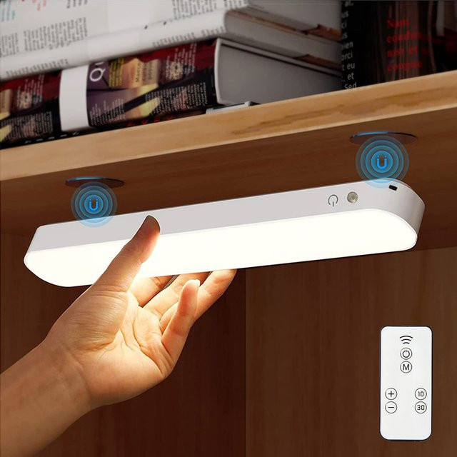 Lyfs Magnetische LED Schreibtischlampe in Weiß mit USB-Anschluss und Touch-Bedienung für Home Office und Schlafzimmer - Bild 1