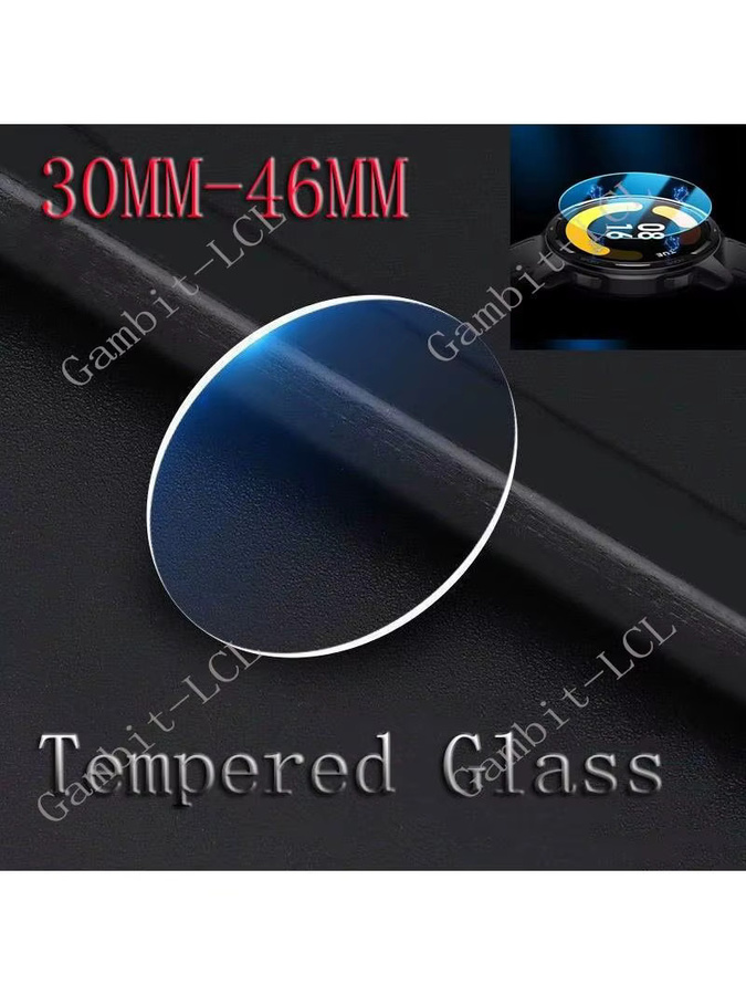 Kkwxhl Smartwatch Glas Screen Protector Film, transparent, Unisex - Bild 6
