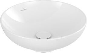 Villeroy & Boch Aufsatzwaschtisch Loop & Friends aus Keramik in Weiß, Durchmesser: 42 cm - Bild 1