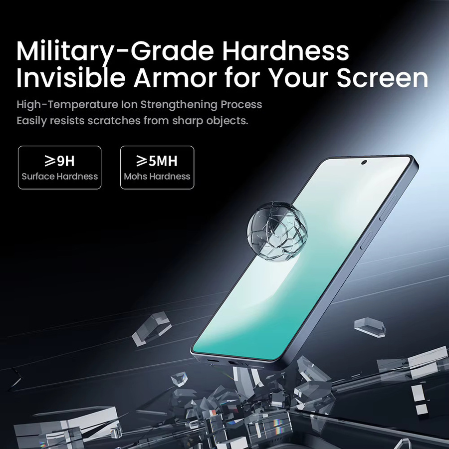 NILLKIN Displayschutzfolie H+PRO AR Anti-Explosion aus gehärtetem Glas für Samsung Galaxy S26 Ultra und S26+ in Transparent - Bild 6