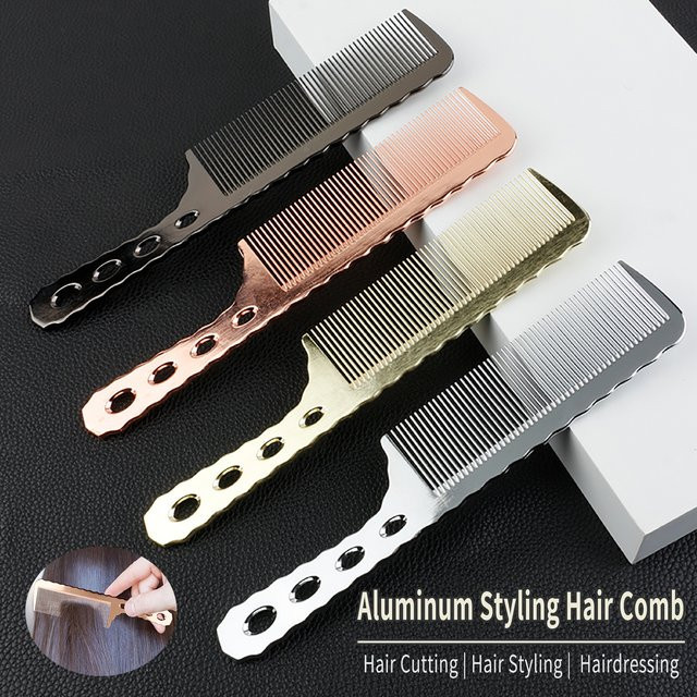 Aluminium Haarschneidekamm, Anti-statisch, Unisex - Bild 1
