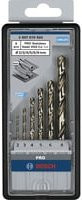 Bosch Metallbohrer-Set Robust Line HSS-Co aus Edelstahl, 6-teilig, Schwarz/Grau - Bild 1