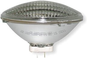 Scharnberger Hasenbein Reflektorlampe PAR56 Halogen Silber, B: 17,8 cm, H: 11,4 cm, 300W, 230V, GX16d - Bild 1