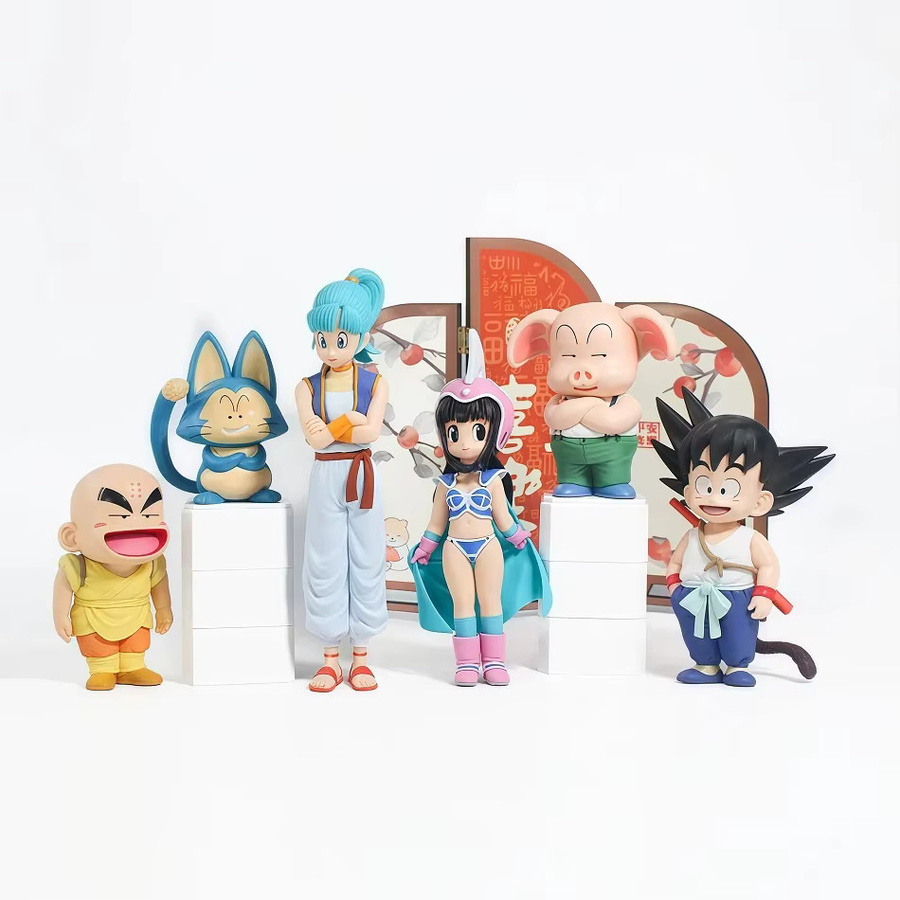 Bandai Dragon Ball Z Actionfiguren, 6-teiliges Set, Bunt / Mehrfarbig - Bild 2