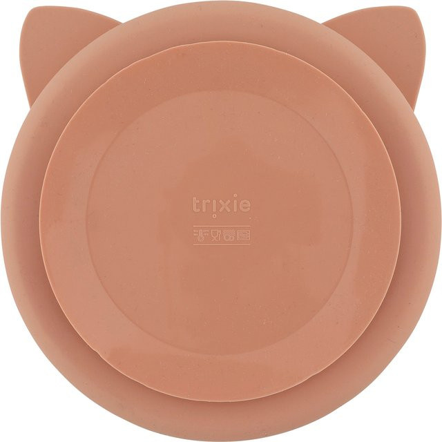 Trixie Esslernapf aus Silikon für Kinder in Pink und Orange - Bild 1