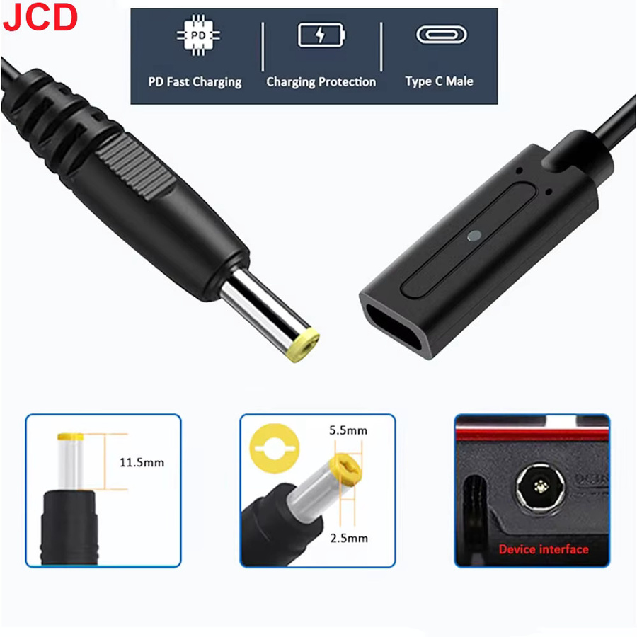 JCD USB-C Ladekabel und Datenleitung für PSP 2000, 3000 und PS3 in Schwarz - Bild 4