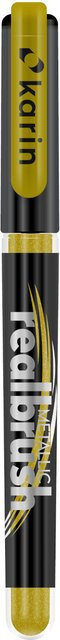 Karin Realbrush Metallic Ink in Gold - Bild 1