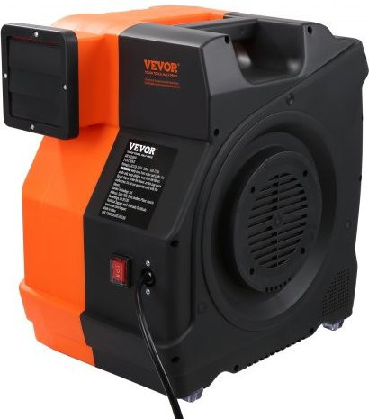 VEVOR Elektrischer Luftgebläse für Hüpfburgen und Wasserrutschen, 1100W, 1.5 & 1.7 HP, 3100 RPM, Orange - Bild 1