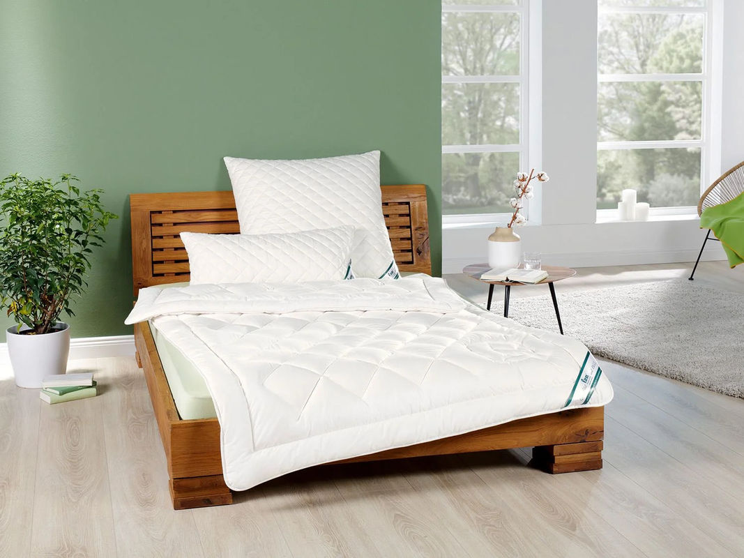 f.a.n. frankenstolz Steppbett aus Baumwolle, medium, B/B: 135 x 200 cm - Bild 2