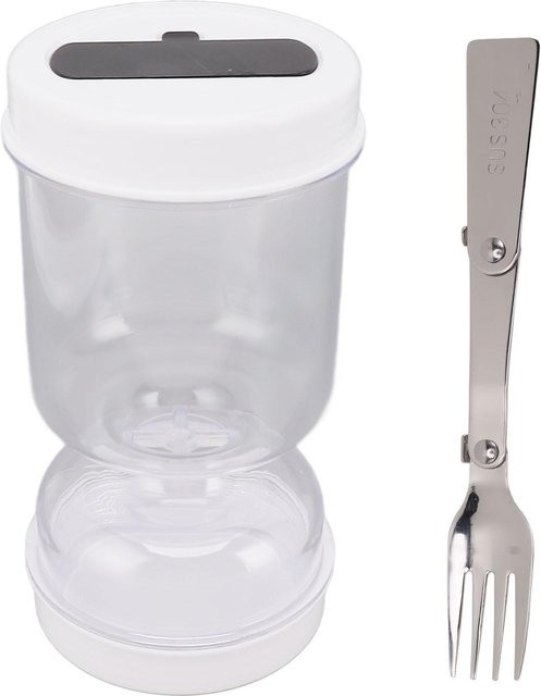 TOMTOP JMS Gurken Aufbewahrungsbehälter aus Glas mit Weithalsdesign und Trocken-Nass-Trennung, transparent und luftdicht versiegelt - Bild 1