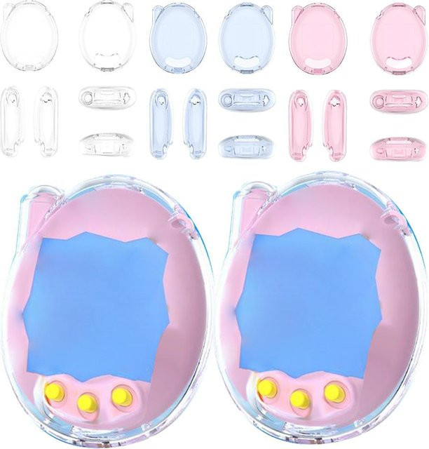 Transparente All-Inclusive-Schutzhülle für Tamagotchi Connection, kratzfest und staubdicht - Bild 1