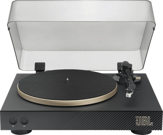 JBL Spinner BT Plattenspieler mit Bluetooth in Schwarz/Gold - Bild 1