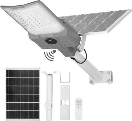 VEVOR Solar Street Light Outdoor, 12000W LED Flutlicht mit 900000LM, Split-Typ Sicherheitslampe mit RF-Fernbedienung und Dämmerungssensor, IP65 wasserdicht, ideal für Parkplätze, Einfahrten und Gärten - Bild 1