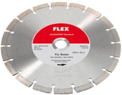 Flex Diamanttrennscheibe für Beton und Stein, Farbe: Silber, Durchmesser: 230 mm, Bohrungs-Ø: 22,2 mm - Bild 1
