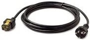 APC Netzkabel C19 auf CEE/Schuko, schwarz, Länge: 3,0 m (AP8755) - Bild 1