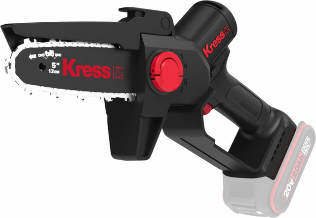 Kress MiniAkkuKettensäge KG343E.9 20 V Baumsäge Schwarz (ohne Akku und Ladegerät) - Bild 1