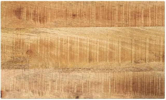 vidaXL Tischplatte aus Mangoholz, rechteckig, braun, B/T/H: 50 x 30 x 2,5 cm - Bild 1