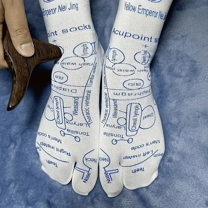 FUBEICHLY Akupunkt-Socken, Meridian-Massagesocken, Unisex - Bild 2