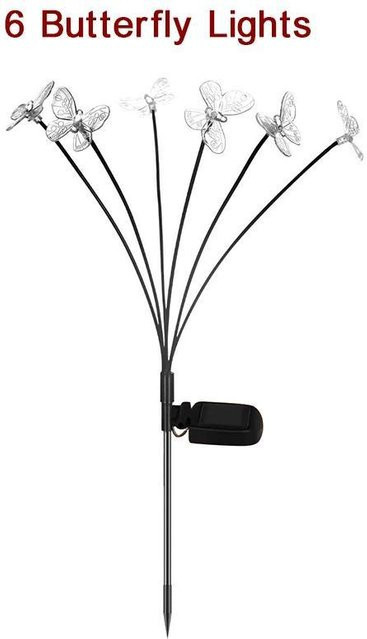 Ambiel Charm Solar-Gartenleuchte aus Edelstahl und ABS-Kunststoff in Schwarz mit LED und transparentem Element - Bild 1