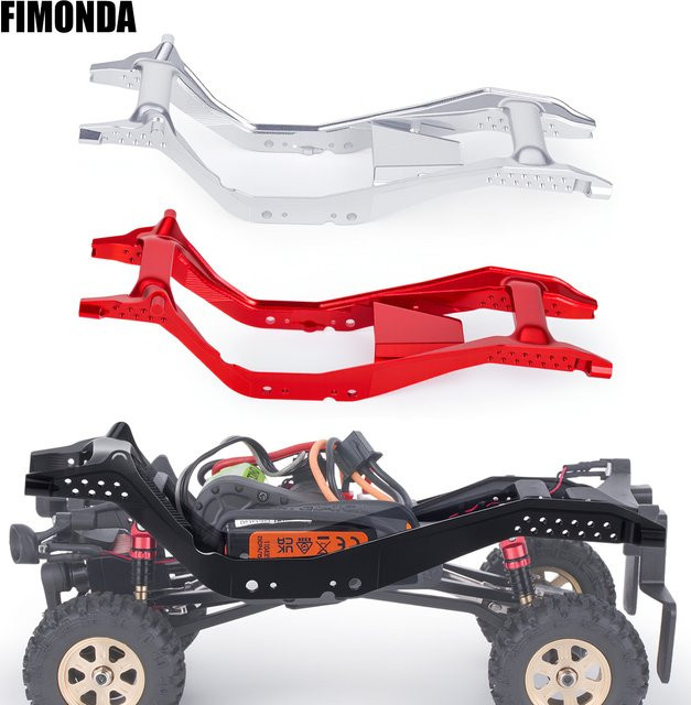 Fimonda Aluminium-Chassis-Rahmen-Set, 1:30, Metall, Grau - Bild 1