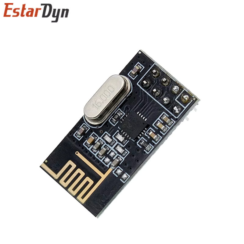 GT24 NRF24L01+ Drahtloses 2,4GHz Datenübertragungsmodul mit PA und LNA in Schwarz - Bild 3