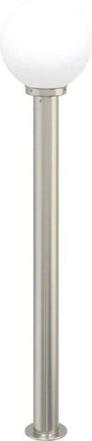 vidaXL Pollerleuchte aus Edelstahl in Silber für Garten und Terrasse, IP44, Höhe: 120 cm - Bild 1