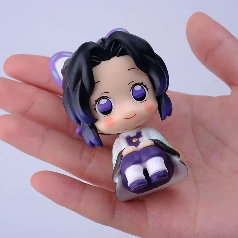 Bandai Demon Slayer Actionfiguren Set Kimetsu No Yaiba mit Kamado Tanjirou Nezuko und Zenitsu Agatsuma als mehrfarbige Anime-Modellstatuen aus Kunststoff - Bild 2