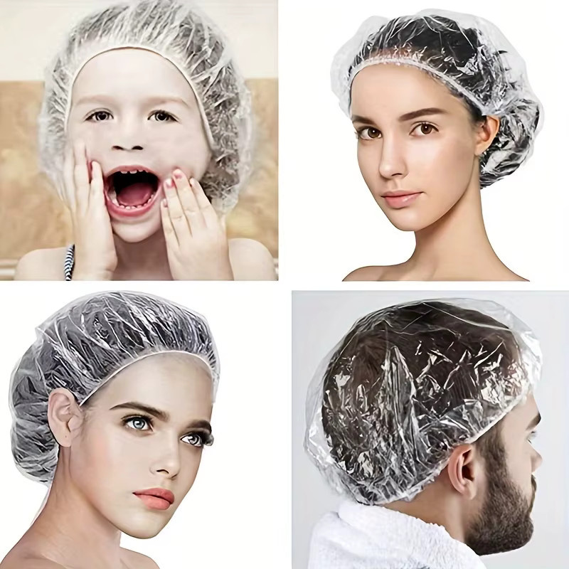 Einweg-Haube, 100 Stück, wasserdicht, Unisex - Bild 4