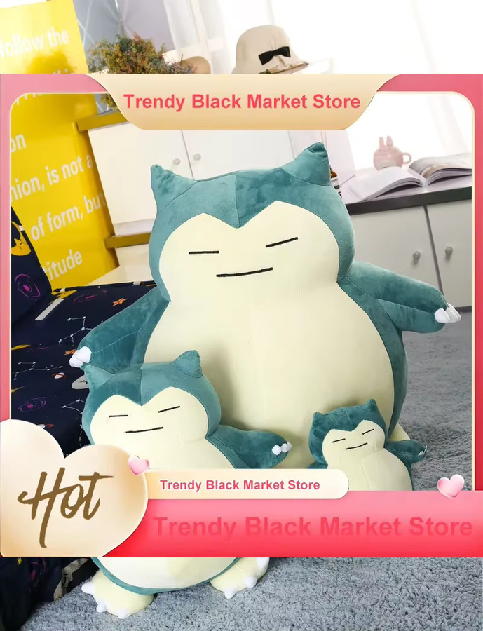 Aoger Snorlax Puppe Pokémon, Plüschtier, 30cm/50cm - Bild 2
