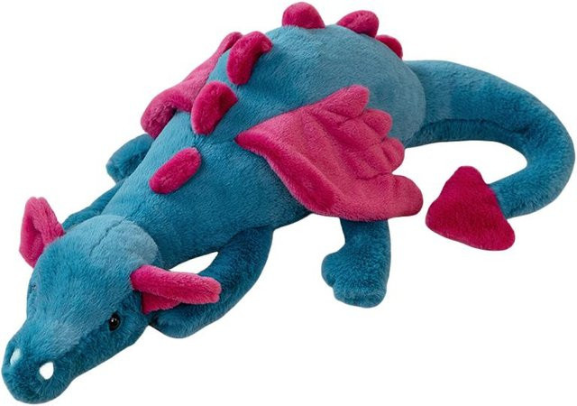Binchi Fitness Fliegender Drache Actionfigur Stofftier, Dinosaurier, Weiß Grün Blau Rosa, ab 14 Jahre - Bild 1