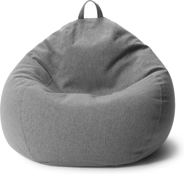 URBANARA Sitzsack Basic-Comfort in Grau mit 120 l Volumen - Bild 1