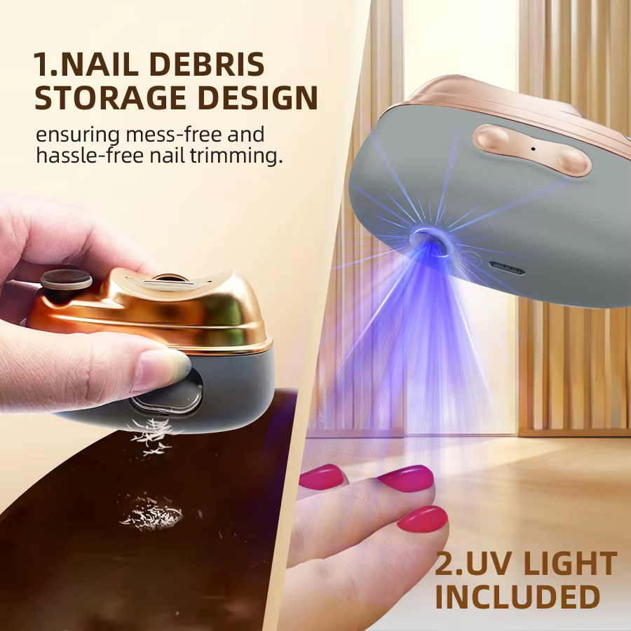 Vancostar Elektrischer Nagelknipser 3-in-1, Unisex - Bild 2