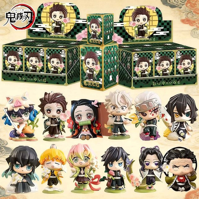 Bandai Demon Slayer Modellfiguren, Tanjiro Kamado, Nezuko, Einzelfigur, Kunststoff - Bild 1