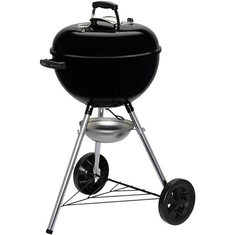 Weber Original Kettle E-4710 Holzkohlegrill in Schwarz mit Grillfläche Ø 47 cm - Bild 2