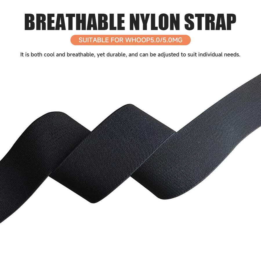 RefitMod Uhrenarmband Nylon, Schwarz, Unisex - Bild 2