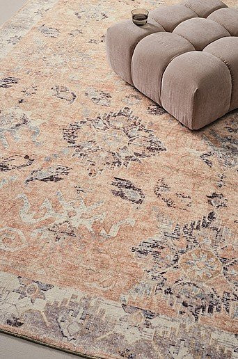 RIBSTON Orient Teppich in Pink und Multicolour, B/T: 200 x 300 cm - Bild 1