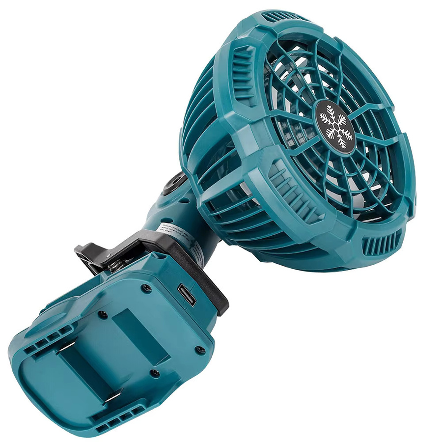 Makita Mini Clip-on-Ventilator für 18-V-Lithium-Akkus mit 3 Geschwindigkeiten - Bild 2