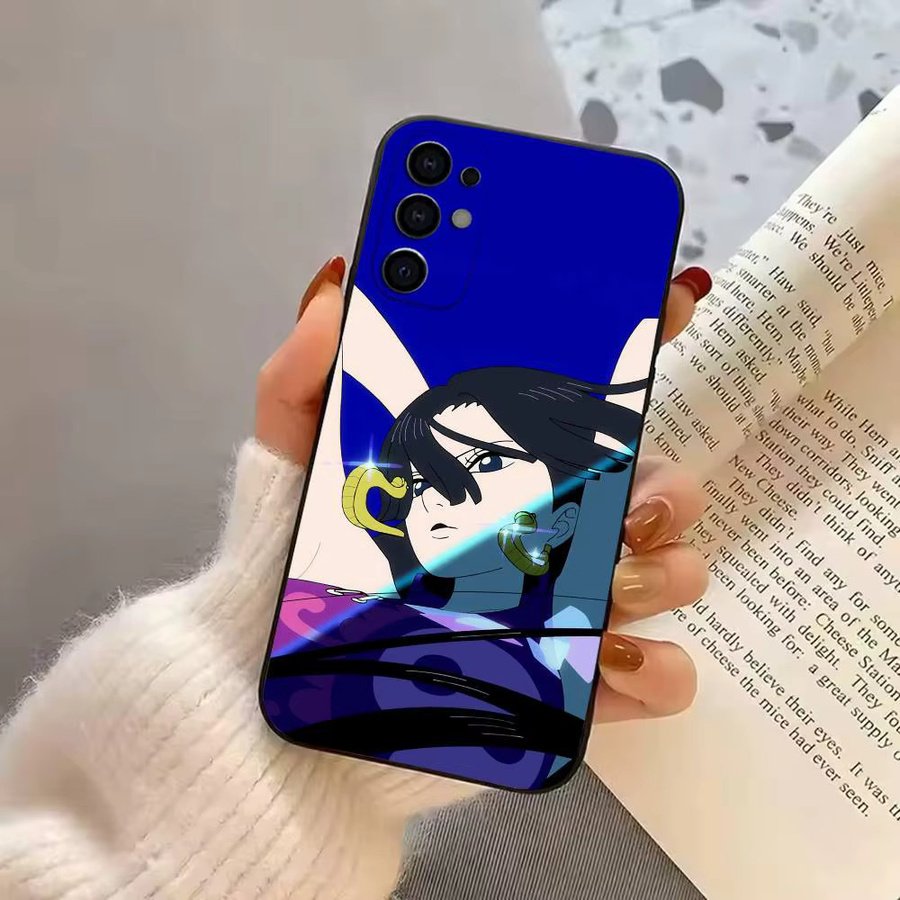Handyhülle Boa Hancock Anime One Piece aus schwarzem Silikon für Samsung Galaxy S25 S24 S23 S22 S21 S20 Ultra Plus FE Lite - Bild 2