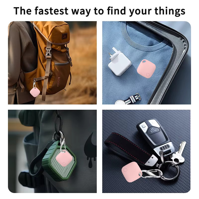 IOS Smart Tag GPS Bluetooth Anti-Verlust-Tracker für Apple Find My, weißer Global Locator für Gepäck, Haustiere und Schlüssel - Bild 3