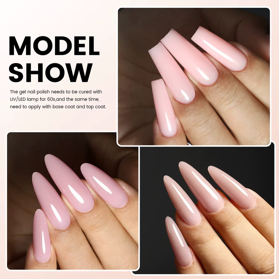 YOKEFELLOW Builder Nagelgel, Jelly, Nude Pink, 15g - Bild 4