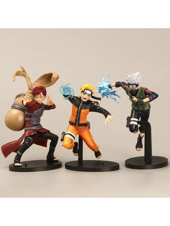 Bandai Naruto Anime Actionfiguren Ninja Uchiha Sasuke Uchiha Itachi Gaara Hatake Kakashi Puppe Modell Spielzeug - Bild 3
