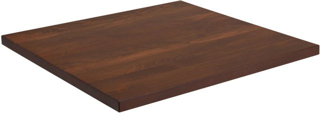 VEGA Indoor-Tischplatte Kentucky quadratisch aus Buche in Tabak gebeizt, B/T/H: 70 x 70 x 3 cm - Bild 1