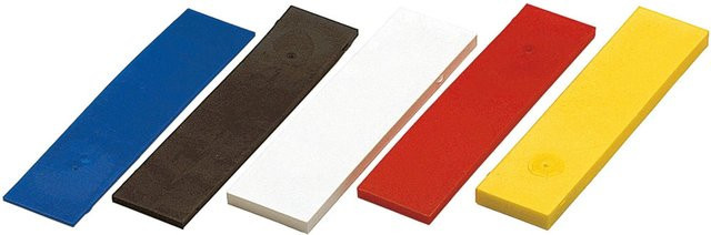 Primo Distanzklötze Set, Multicolor, 100 Stück, B/T/H: 22 x 1 x 1,2 cm bis 5 cm - Bild 1