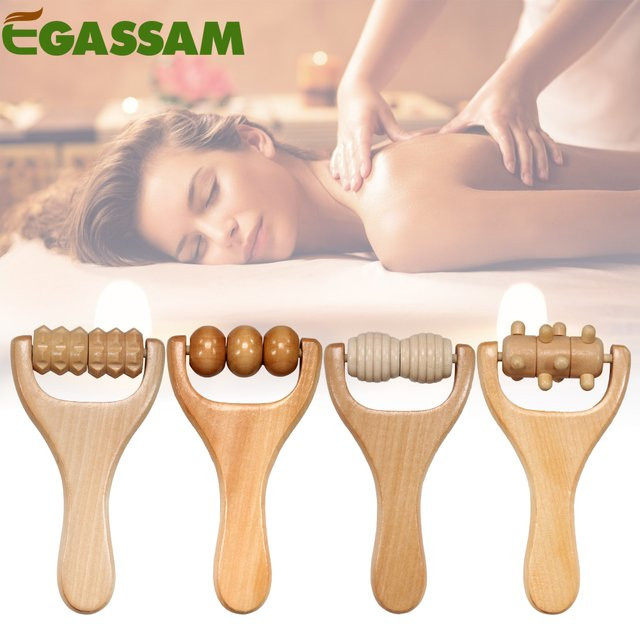 EGASSAM Holz-Massagerolle für Ganzkörpermassage - Bild 1