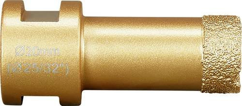 Makita Diamant-Hohlbohrkrone in Gold mit 20 mm Durchmesser und M14 Gewinde - Bild 1