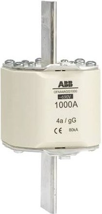 ABB NH-Sicherung 1000A 690V Sicherungsgröße 1X - Bild 1